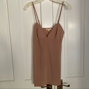 NWOT For Love & Lemons Light Tan Slip “dress” Undergarment